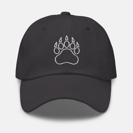 Bear Paw Symbol Embroidered Cap | Wilderness Aesthetic Dad Hat