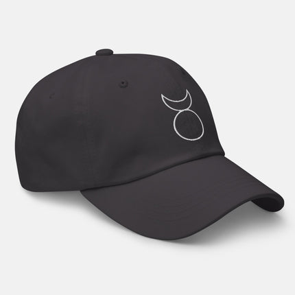 Horned God Dad Hat | Ancient Occult Symbols Embroidered Cap