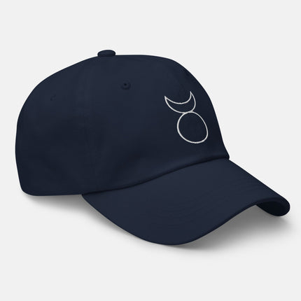 Horned God Dad Hat | Ancient Occult Symbols Embroidered Cap