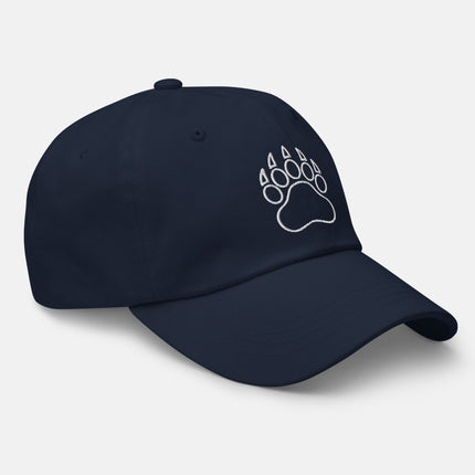 Bear Paw Symbol Embroidered Cap | Wilderness Aesthetic Dad Hat