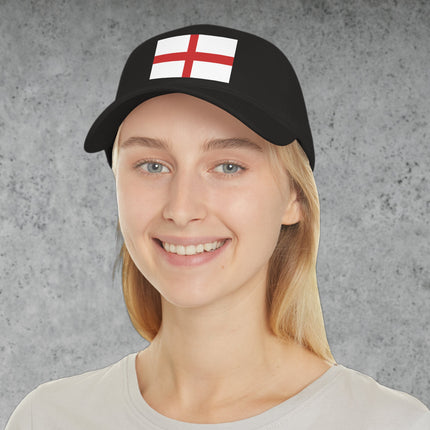 St. George's Cross England flag baseball cap with graphic print.
