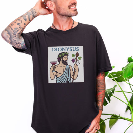Dionysus Greek God of Wine T-Shirt | Mythology Graphic Comfort Colors Tee