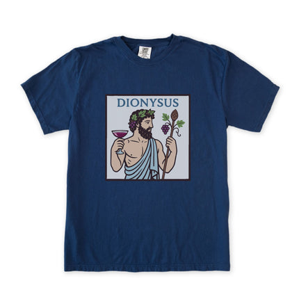 Dionysus Greek God of Wine T-Shirt | Mythology Graphic Comfort Colors Tee