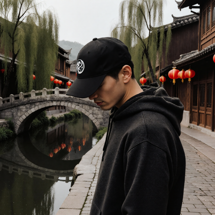 Dragon Yin Yang Embroidered Hat | Everyday Streetwear V1