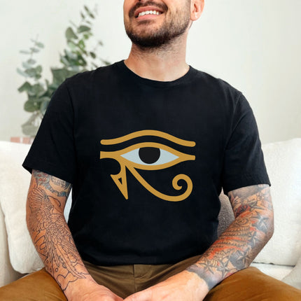 Eye of Horus T-Shirt | Ancient Egyptian Symbol Graphic Print Unisex Tee Shirt