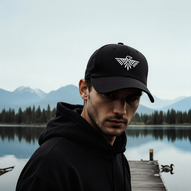 Thunderbird Baseball Cap | Native American Symbolic Embroidered Hat