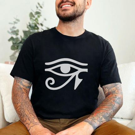 Eye of Ra Ancient Egyptian Symbol T-Shirt | Clean Design Unisex Graphic Tee