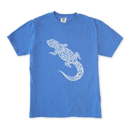 Tribal Lizard Swirl Pattern Graphic Unisex Unisex T-Shirt | Comfort Colors