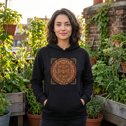Mayan Calendar Hoodie - Ancient Maya Civilization Pullover