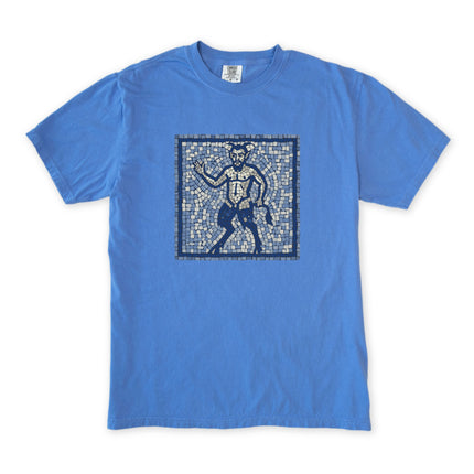 Satyr Mosaic T-Shirt | Ancient Greek Mythology Creature Tee | Comfort Colors