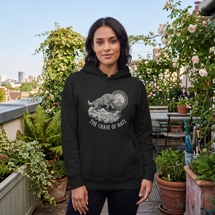 Chase of Hati Norse Mythology Hoodie | Mythical Beast Tattoo Graphic