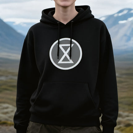 Kapemni Lakota Unisex Hoodie - Global Extinction Symbol Pullover V2