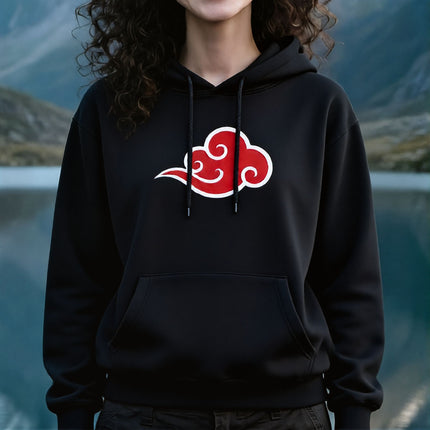 Auspicious Cloud Hoodie | Red Lucky Chinese Good Fortune Unisex Pullover V1
