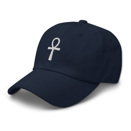 Egyptian Ankh Embroidered Hat | Ancient Egypt Symbol Baseball Cap