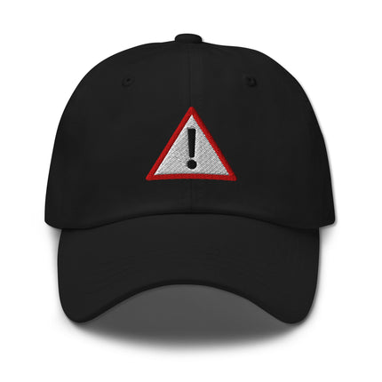 High Voltage Lightning Bolt Embroidered Hat | Electric Danger Symbol Cap