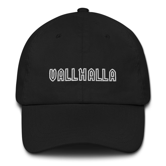 Valhalla Embroidered Baseball Cap | Norse Mythology Viking Dad Hat