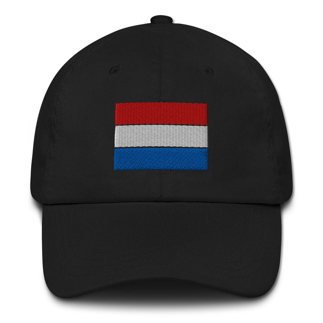 Dutch Pride Embroidered Dad Hat | Netherlands Flag Unstructured Baseball Cap