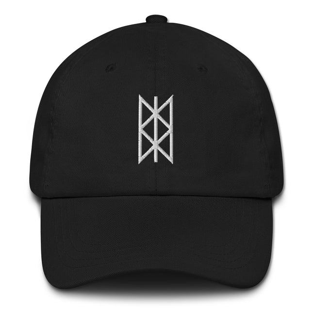 Norse Web of Wyrd Symbol Cap | Viking Runic Skuld's Net Embroidered Dad Hat