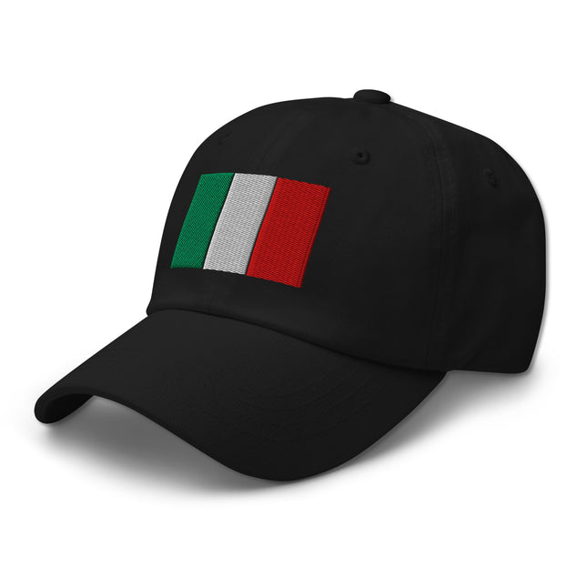 Italian Flag Embroidered Baseball Cap | Italy National Colors Hat