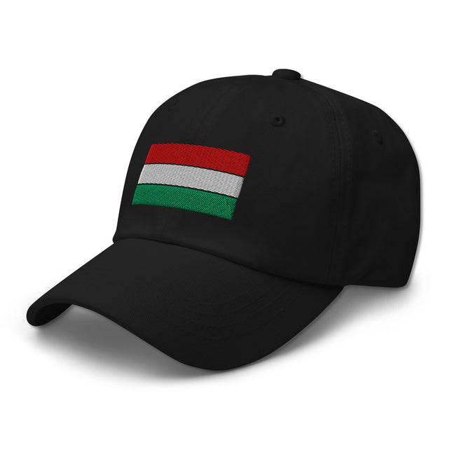 Hungarian Flag Embroidered Baseball Cap | Hungary Country Pride Hat