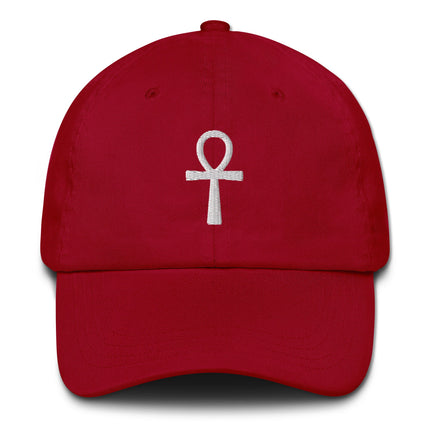 Egyptian Ankh Embroidered Hat | Ancient Egypt Symbol Baseball Cap