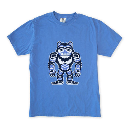 Haida Sasquatch Bigfoot T-Shirt | Indigenous Pacific Northwest Art Tshirt