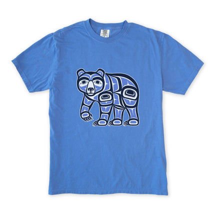 Haida Bear Indigenous Art T-Shirt | Pacific Northwest Coast Graphic Tee Tshirt