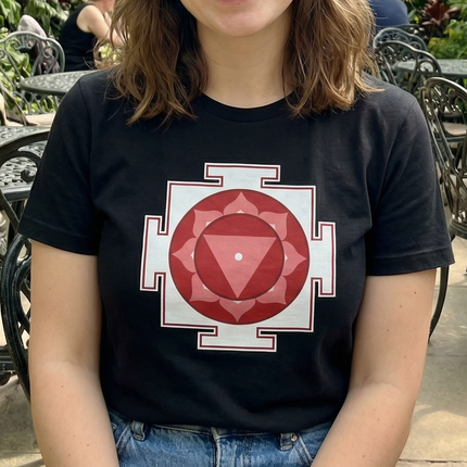 Goddess Tara Yantra T-Shirt | Sacred Geometry Spiritual Tee | Yantra