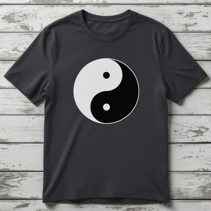Yin Yang Symbol T-Shirt | Harmony and Balance Graphic Unisex Tee | V1