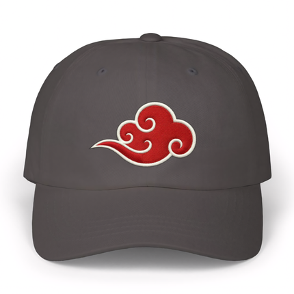 Red Cloud Hat | Chinese Auspicious Cloud Embroidered Baseball Cap V1