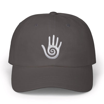 Hopi Healing Hand Symbol Embroidered Hat | Native American Baseball Cap