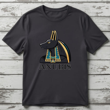 Anubis Egyptian God T-Shirt | Ancient Egypt Graphic and Text Tee | V3