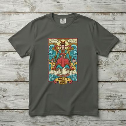 Mazu 媽祖 Sea Goddess Chinese Mythology T-Shirt Graphic Tee | Unisex Tee V1