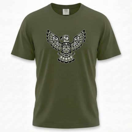Haida Eagle Formline Art T-Shirt | Indigenous Northwest Coast Graphic Tee Tshirt