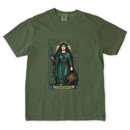 Cerridwen Celtic Goddess T-Shirt | Cauldron Witch Mythology Unisex Tee