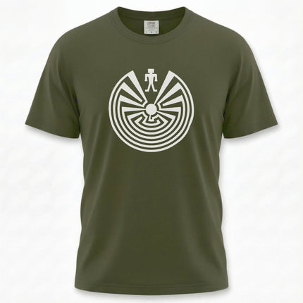 Man In The Maze T-Shirt | I'itoi Native American Symbol Tee | Comfort Colors Tshirt