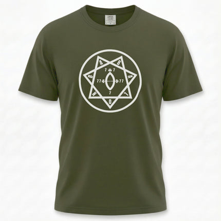 Star of Babalon Thelema Magick Occult Symbol T-Shirt | Comfort Colors Tshirt