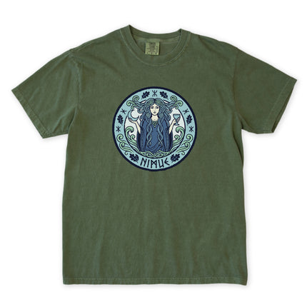 Nimue Lady of the Lake T-Shirt | Water Sorceress Celtic Mythology Tee Shirt