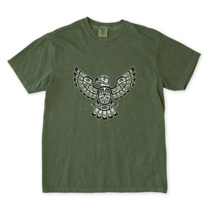 Haida Eagle Formline Art T-Shirt | Indigenous Northwest Coast Graphic Tee Tshirt