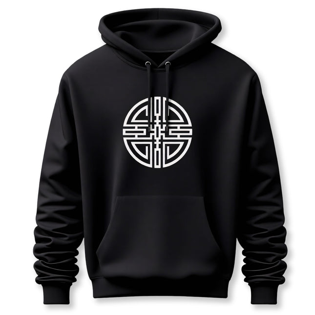 Cai Symbol Pullover Hoodie |  Chinese Wealth Unisex Pullover V1