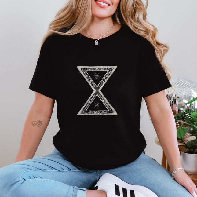 Lakota Kapemni As Above So Below T-Shirt | Tribal Symbol Graphic Tee Shirt