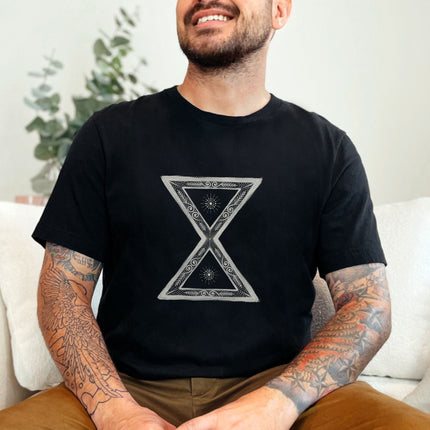 Lakota Kapemni As Above So Below T-Shirt | Tribal Symbol Graphic Tee Shirt
