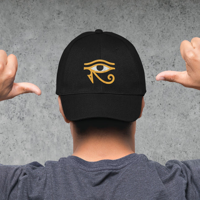 Eye of Horus DTF Print Baseball Cap | Egyptian Protective Symbol Hat