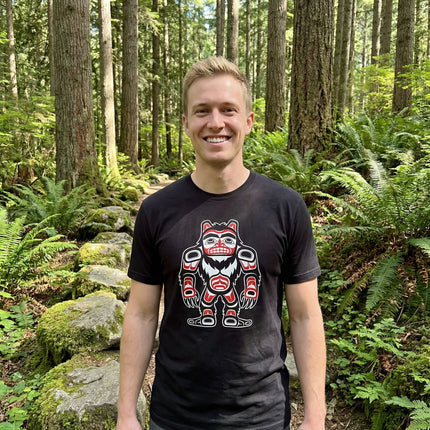 Bigfoot Sasquatch T-Shirt | Northwest Coast Indigenous Art Tee