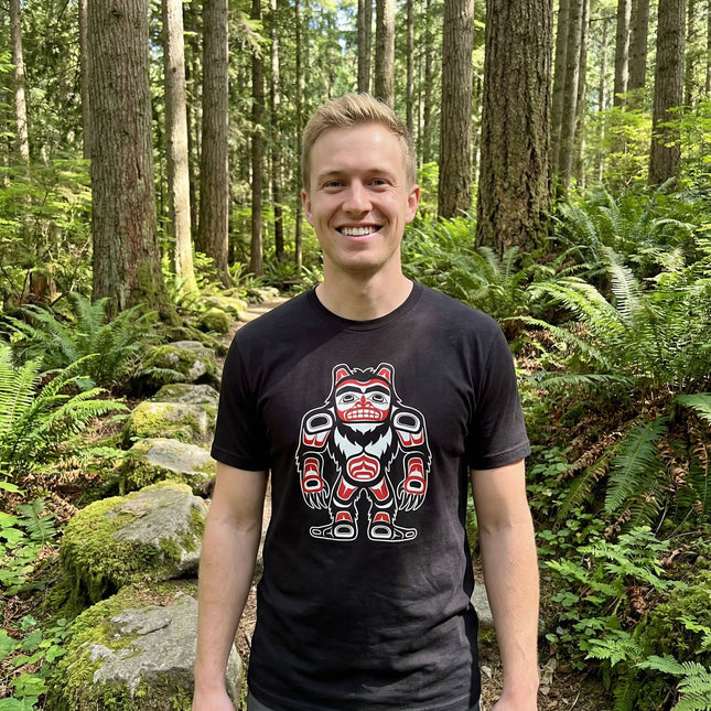 Bigfoot Sasquatch T-Shirt | Northwest Coast Indigenous Art Tee