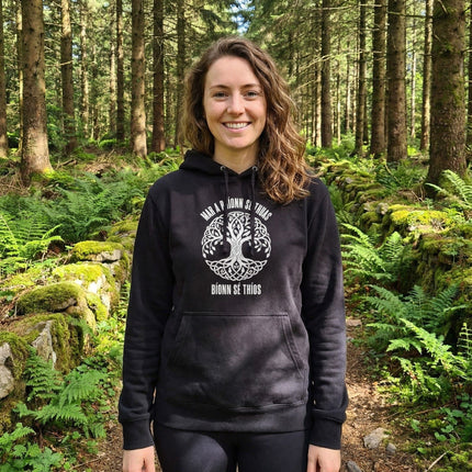 Celtic Tree of Life Hoodie | As Above So Below Irish Gaelic Pullover Hoodie