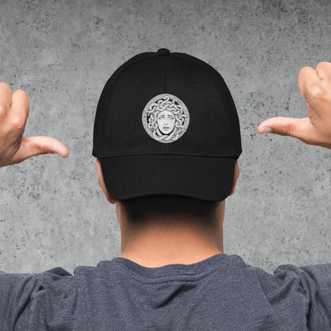 Medusa Mythology DTF Print Baseball Cap | Ancient Greek Style Hat