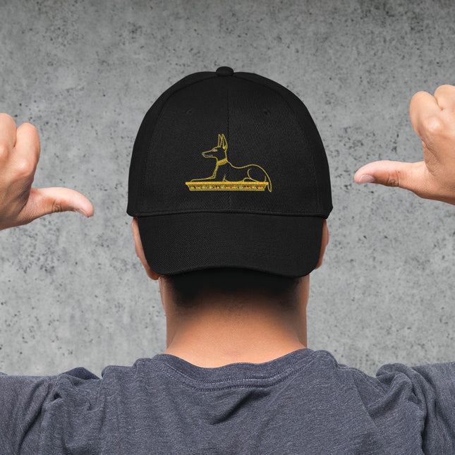Anubis God DTF Print Baseball Cap | Ancient Egyptian Mythology Hat