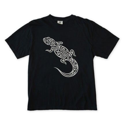 Tribal Lizard Swirl Pattern Graphic Unisex Unisex T-Shirt | Comfort Colors