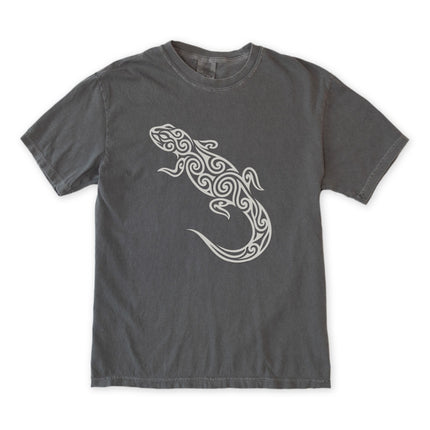 Tribal Lizard Swirl Pattern Graphic Unisex Unisex T-Shirt | Comfort Colors